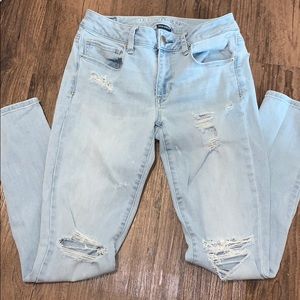 American Eagle Denim Skinny Jeans- Short